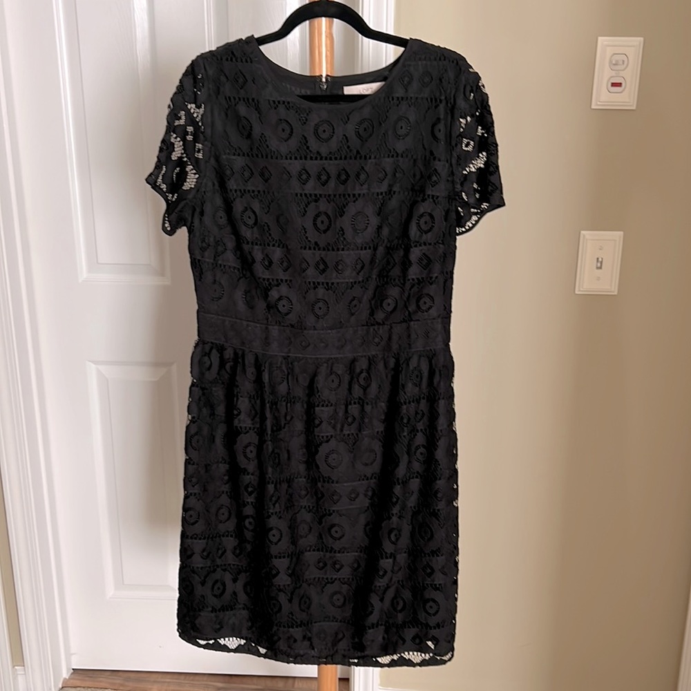 NWT Loft dress. Perfect for the holidays! Hard to find size 12T.
